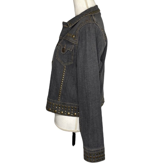 Tasha Polizzi Beaded Denim Jean Jacket - Picture 6 of 11